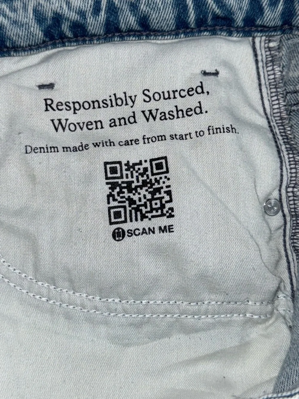 👖🛹 COTTON ON *NWT* Super Baggy Cargo‎ Jeans Light Blue Wash Y2K | Men's Sz 36